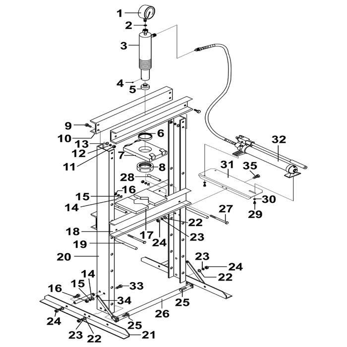 Sealey Support Brace