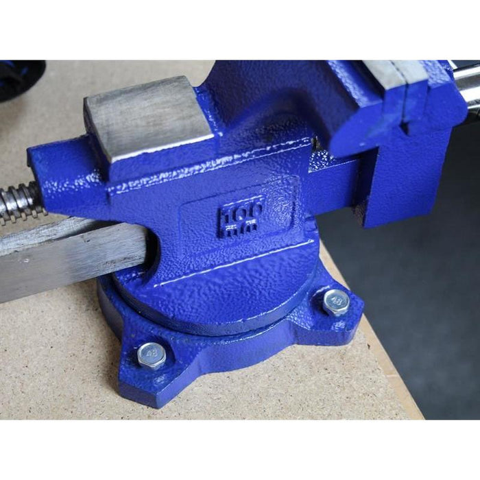 Faithfull Light-Duty Mechanics Vice 100mm (4in) Faithfull - Town Tools