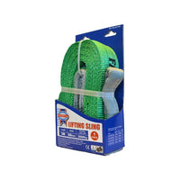 Faithfull Lifting Sling Green 2 Tonne 60mm x 3m
