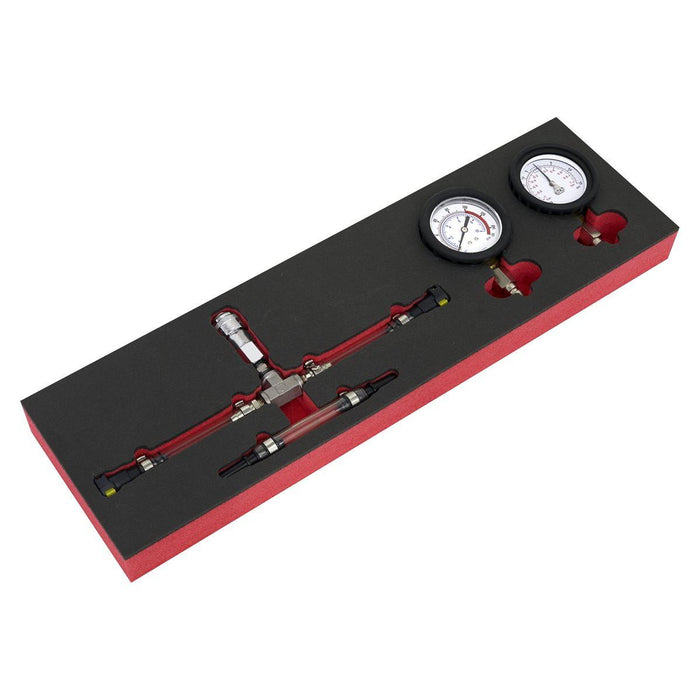 Sealey Fuel Pressure Gauge Set VS550 Sealey - Town Tools 