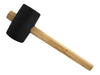 Faithfull FSC Black Rubber Mallet 24oz Faithfull - Town Tools