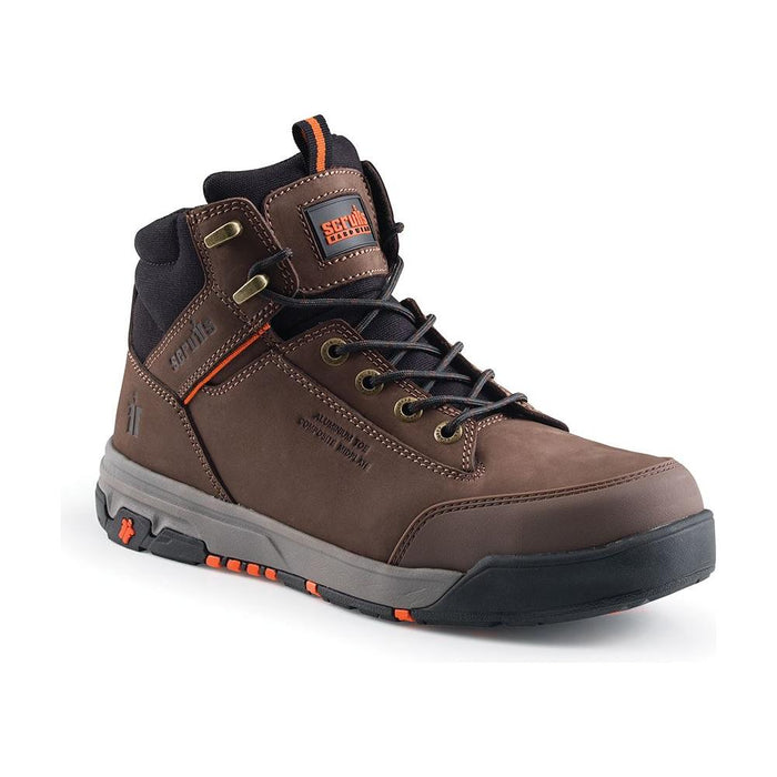 Scruffs Switchback 3 Safety Boots Brown Size 10.5 / 45 Scruffs - Town Tools 