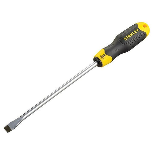 Stanley® Hand Tools Cushion Grip Screwdriver Flared Tip 10 x 200mm STANLEY® Hand Tools - Town Tools