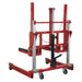 Sealey Wheel Removal Trolley 500kg Adjustable Width W508T Sealey - Town Tools 