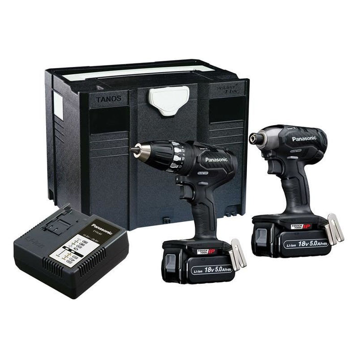 Panasonic EYC231LJ Twin Pack 18V 2 x 5.0Ah Li-ion Panasonic - Town Tools
