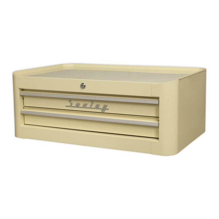 Sealey Mid-Box 2 Drawer Retro Style AP28102 Sealey - Town Tools 