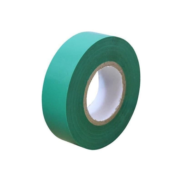 Faithfull PVC Electrical Tape Green 19mm x 20m Faithfull - Town Tools