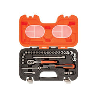Bahco S290 1/4in Drive Socket Set, 29 Piece