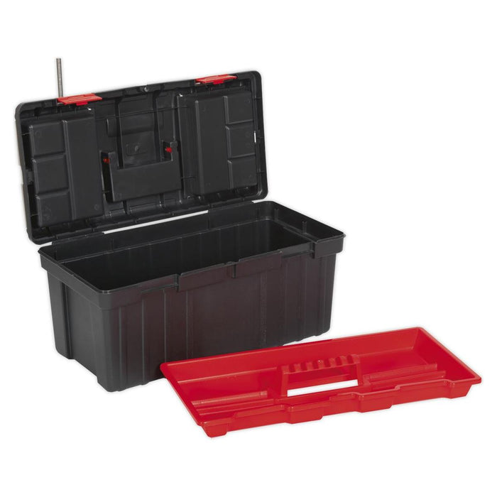 Sealey Toolbox 490mm with Tote Tray AP490 Sealey - Town Tools 