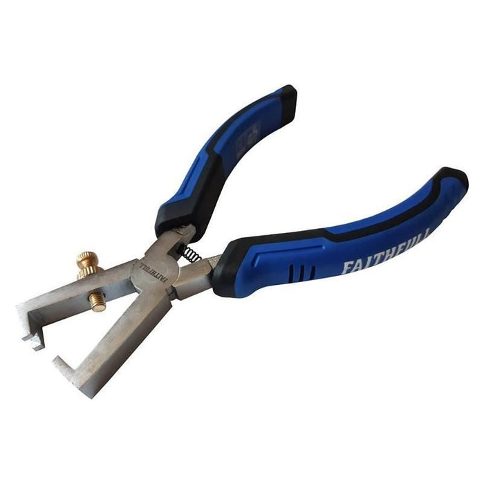 Faithfull Wire Stripping Pliers 165mm (6.1/2in) Faithfull - Town Tools