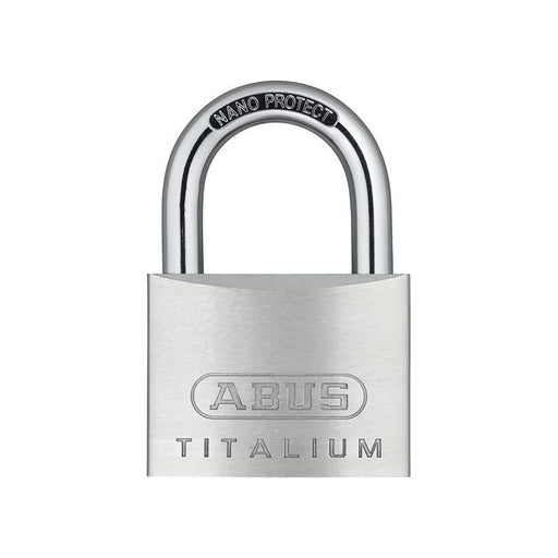 Abus Mechanical 64TI/60mm TITALIUM™ Padlock Keyed Alike KA6607 ABUS Mechanical - Town Tools