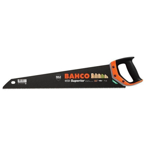 Bahco 2600-22-XT-HP Superior Handsaw 550mm (22in) 9 TPI Bahco - Town Tools