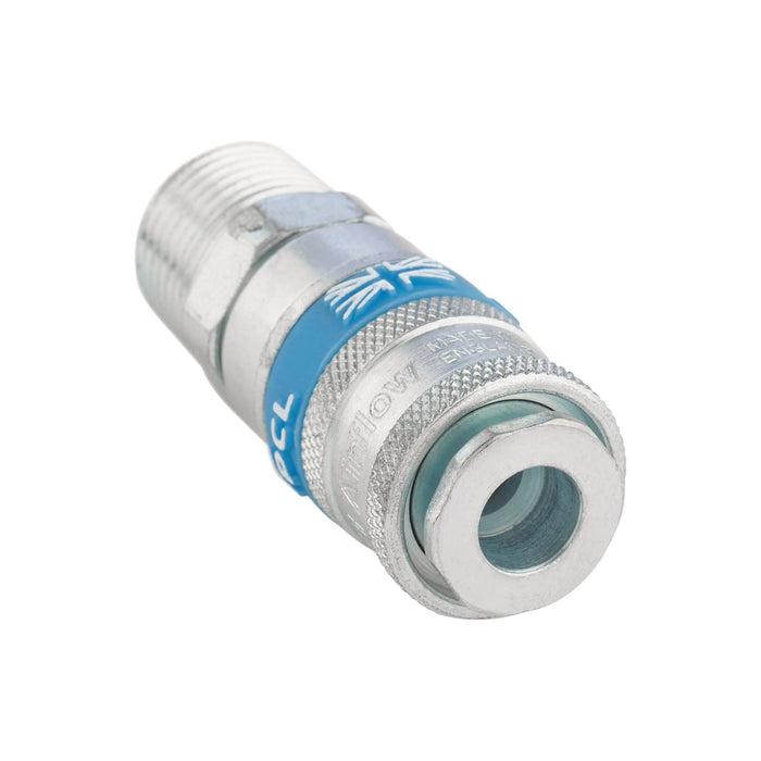 Draper 1/2" Male Thread PCL Tapered Airflow Coupling Draper - Town Tools
