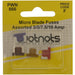 Wot-Nots Fuses - Micro Blade - Assorted - Pack Of 4 (3A/5A/7.5A/10A) Wot-Nots - Town Tools 