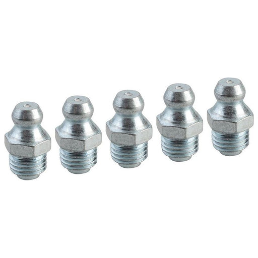 Faithfull Grease Nipple Straight M8 x 1.0 (Pack 5) Faithfull - Town Tools