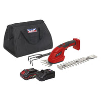 Sealey Cordless 3-in-1 Garden Tool Kit 20V 2Ah SV20 Series CP20VGT3KIT1