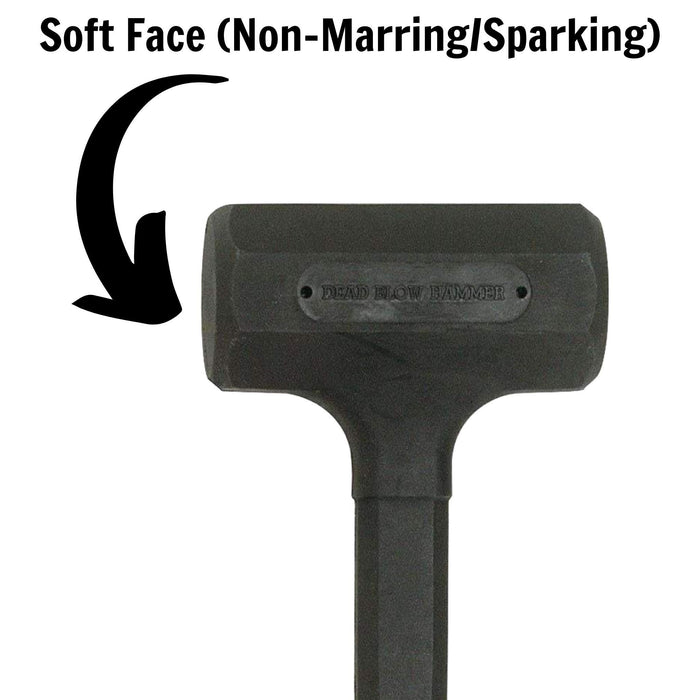 Teng Tools Hammer Dead Blow 35mm Diameter Head 300g Teng Tools - Town Tools 