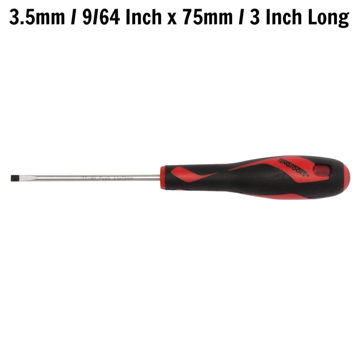 Teng Tools Flat Screwdriver 0.6 x 3.5 x 75mm S Teng Tools - Town Tools 