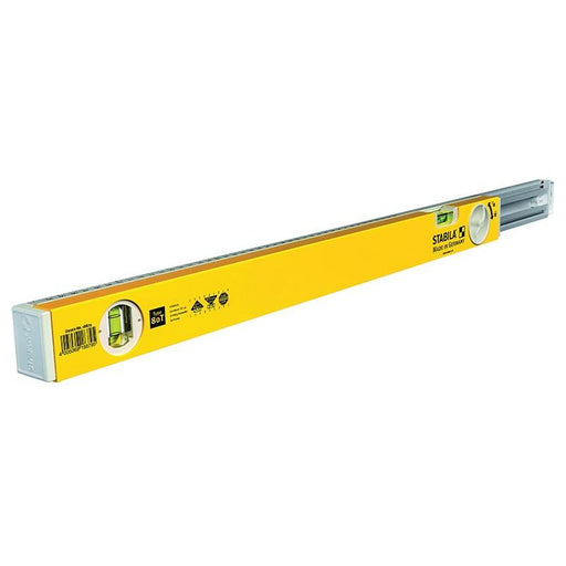 Stabila 80T Telescopic Spirit Level 2 Vials 80-127cm Stabila - Town Tools