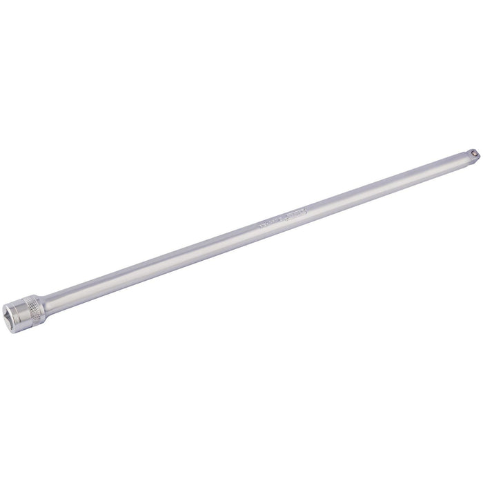 Draper Satin Chrome Wobble Extension Bar, 1/2" Sq. Dr., 500mm 16764