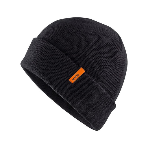 Scruffs Thinsulate Beanie Black One Size Scruffs - Town Tools 