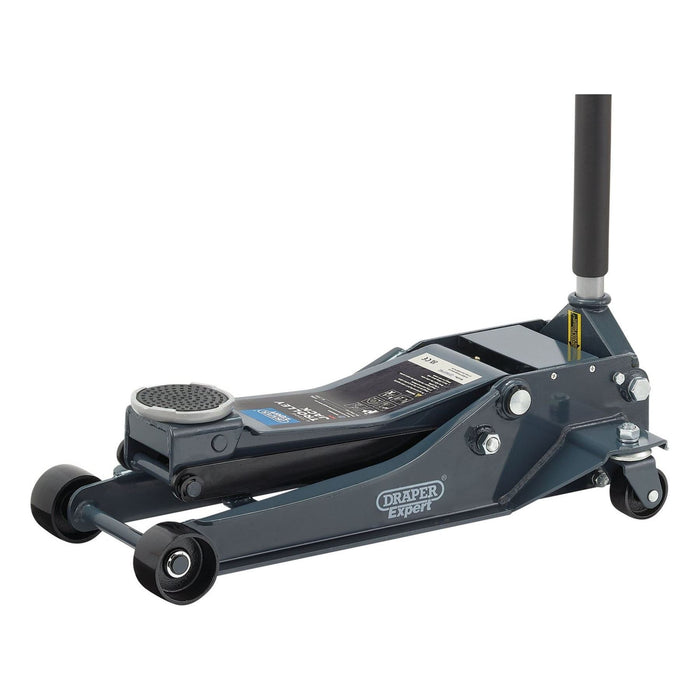 Draper Expert Professional Low Profile Garage Trolley Jack, 4 Tonne 24276 Draper - Town Tools 