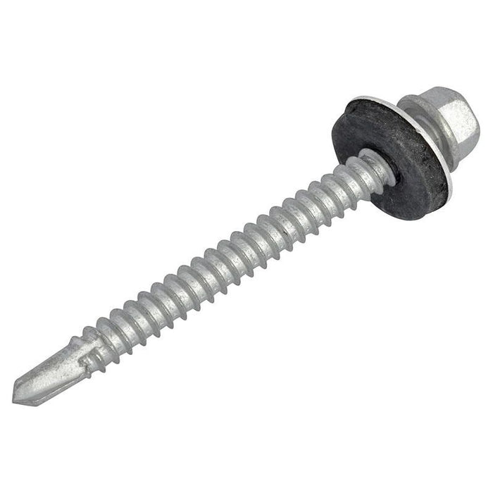 Forgefix TechFast Hex Head Roofing Screw Self-Drill Light Section 5.5 x 57mm Pack 50 ForgeFix - Town Tools
