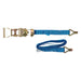 Silverline Ratchet Tie Down Strap J-Hook 3m x 27mm - Rated 350kg Capacity 700kg Silverline - Town Tools 