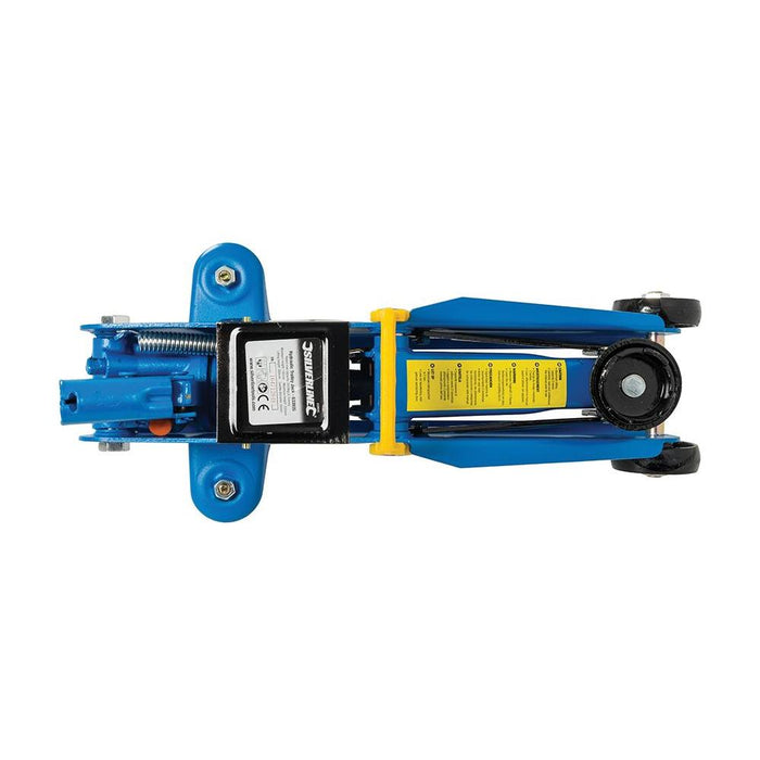 Silverline Hydraulic Trolley Jack 2 Tonne Silverline - Town Tools 