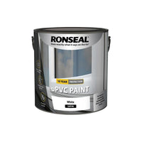 Ronseal uPVC Paint White Satin 2.5 litre