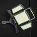 Sealey Rechargeable Flexible Floodlight 18W COB & 9W SMD LED LED18WFL Sealey - Town Tools 