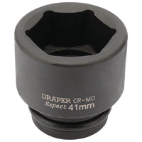 Draper HI-TORQ 6 Point Impact Socket, 3/4" Sq. Dr., 41mm 71833