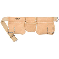 Kuny'S AP-1300 Carpenter's Apron 5 Pocket Suede Leather