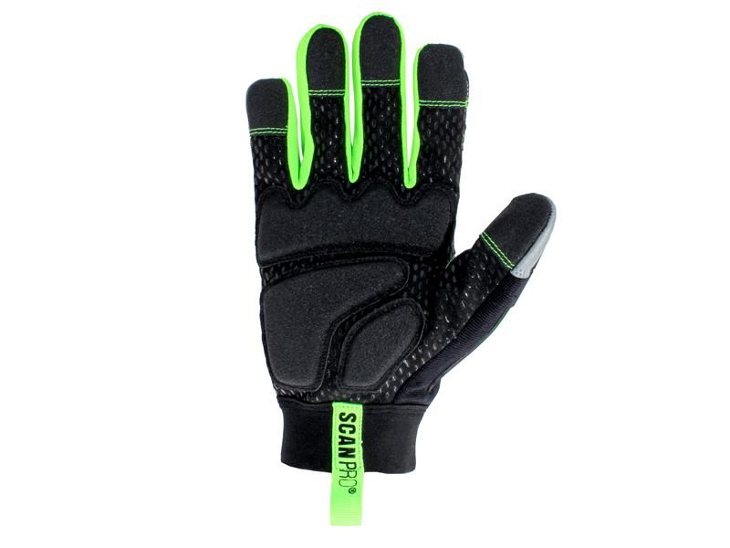 Scan Anti Impact Synthetic Leather & Polymer Gloves - M (Size 8) Scan - Town Tools