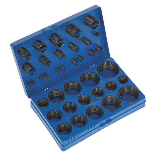 Sealey Rubber O-Ring Assortment 407pc Imperial BOR407 Sealey - Town Tools 