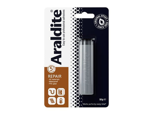 Araldite Repair Epoxy Bar 50g Araldite� - Town Tools