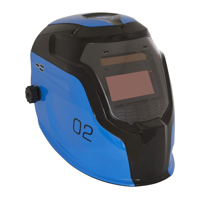 Sealey Auto Darkening Welding Helmet Shade 9-13 Blue PWH2 Sealey - Town Tools 