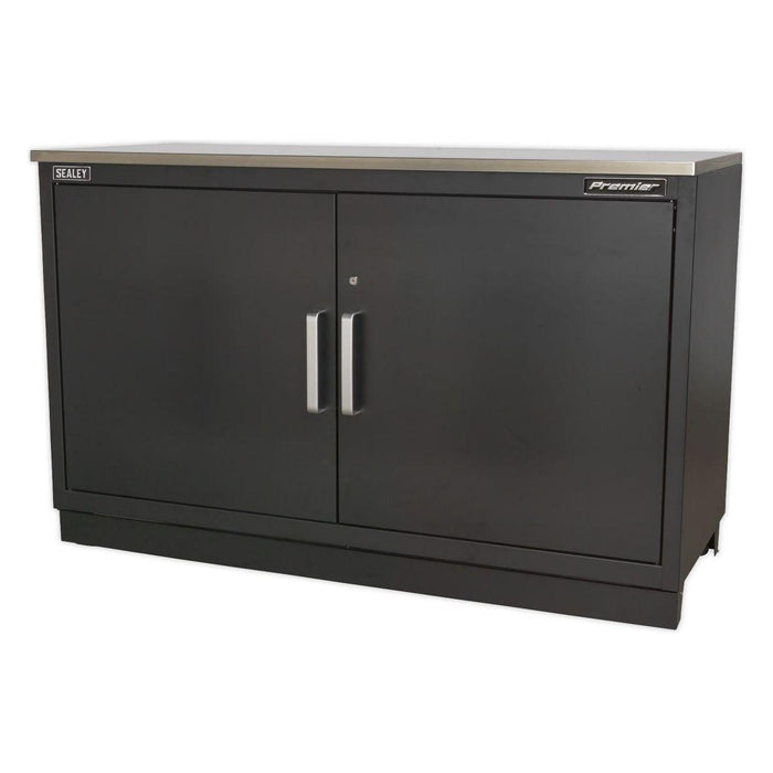 Sealey Modular Floor Cabinet 2 Door 1550mm Heavy-Duty APMS02 Sealey - Town Tools 