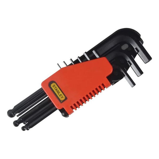 Stanley® Hand Tools Metric Ball End Hexagon Key Set, 9 Piece STANLEY® Hand Tools - Town Tools
