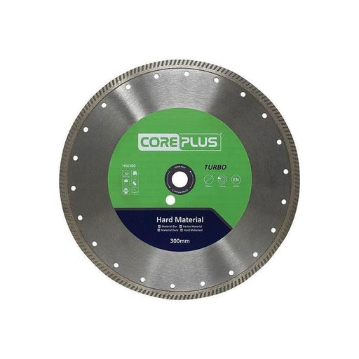 Coreplus HM300 Hard Material Turbo Diamond Blade 300mm CorePlus - Town Tools