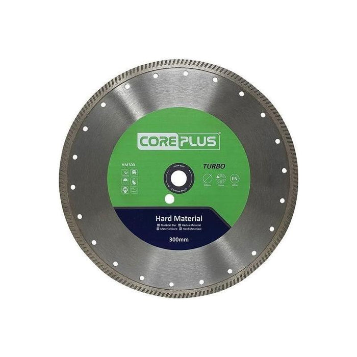 Coreplus HM300 Hard Material Turbo Diamond Blade 300mm CorePlus - Town Tools