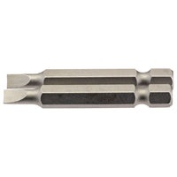 Draper Plain Slot Insert Bit, 4.5mm, 1/4" Hex, 50mm Long (Pack of 2) 64089