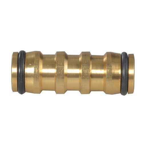 Faithfull Brass 2-Way Hose Coupling 12.5mm (1/2in) Faithfull - Town Tools