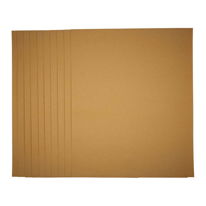 Draper General Purpose Sanding Sheets, 230 x 280mm, 150 Grit (Pack of 10) 37780 Draper - Town Tools 