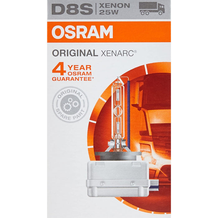 Osram 66548 D8S Xenon 25W XENARC, Folding Box (1 lamp),Light Blue Osram - Town Tools 