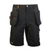 Scruffs Trade Flex Holster Shorts Black 30" W Scruffs - Town Tools 