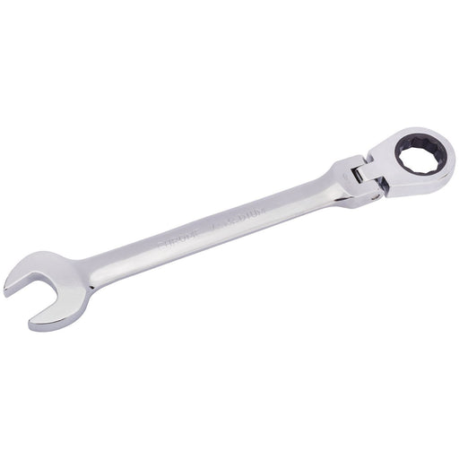 Draper HI-TORQ Metric Flexible Head Ratcheting Combination Spanner, 21mm Draper - Town Tools 