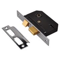 Union ES-SL Essentials 3 Lever Mortice Sashlock Chrome 65mm 2.5in Visi