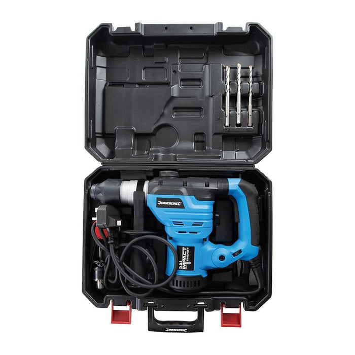 Silverline 1500W SDS Plus Drill 1500W Silverline - Town Tools 