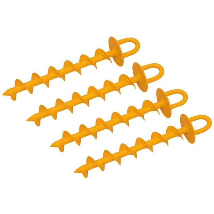 Roughneck Ground Anchor 340mm (13.1/2in) (Pack of 4) Roughneck - Town Tools
